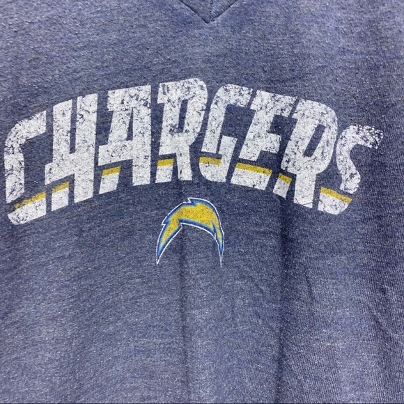 NFL Team Womens Chargers RIVERS Print T Shirt - Picture 3 of 8